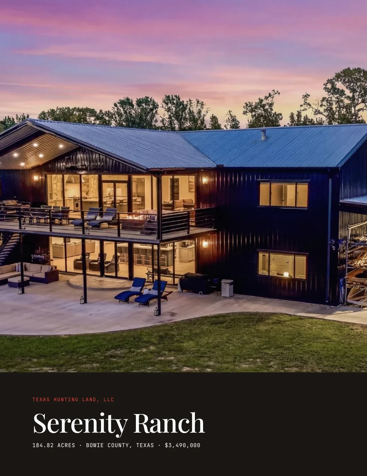 Cover of the actual THL Serenity Ranch property brochure