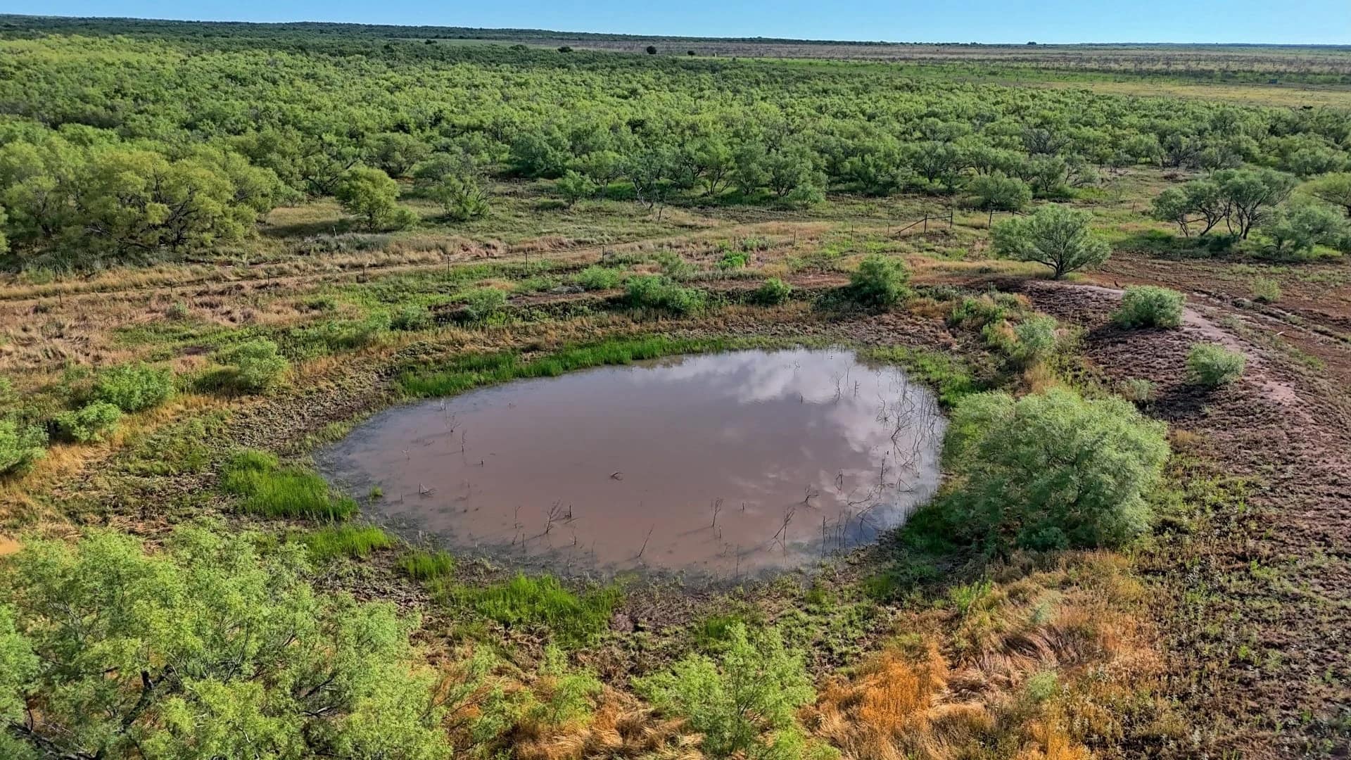 Hardeman County Texas land with sandy soils