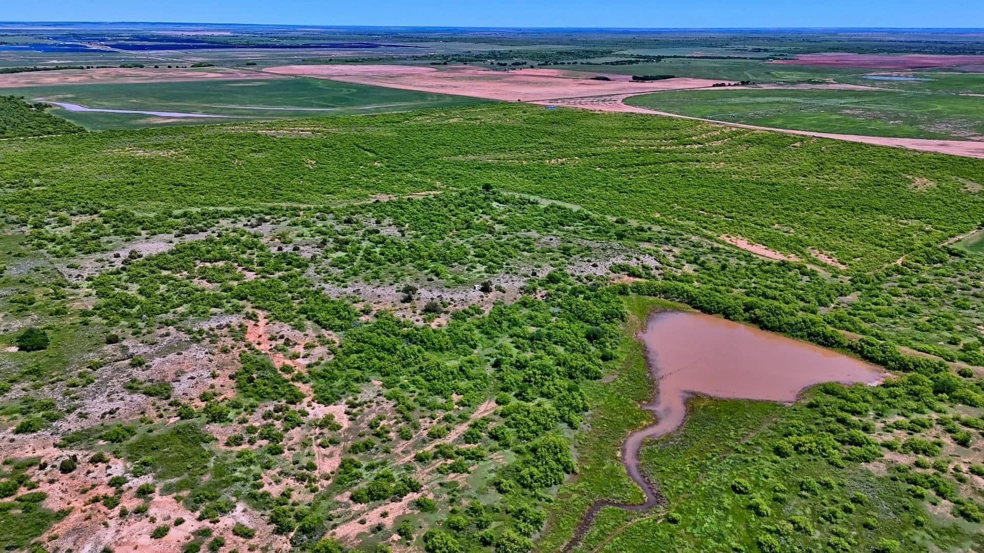 Childress County Texas land with native pasture