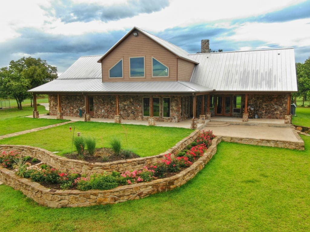 Overview of 165 acre farm in Montague County, Texas