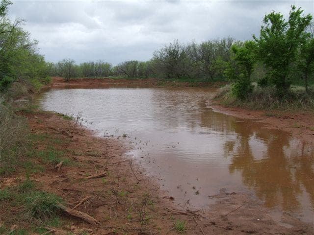 Overview of 502 acre hunting land in Haskell County, Texas