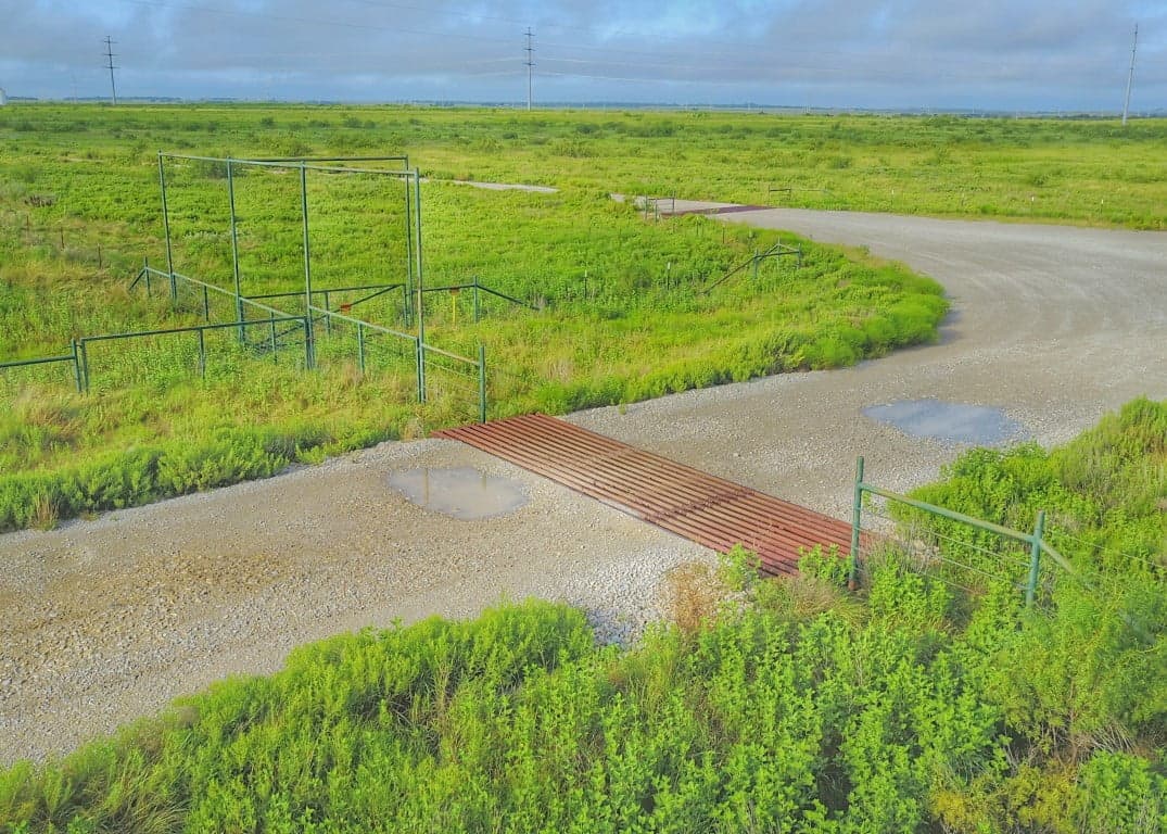 Overview of 1,443 acre hunting land in Montague County, Texas