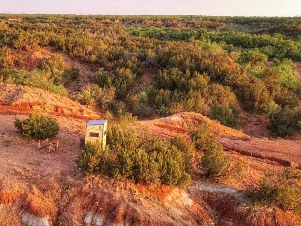 Overview of 152 acre farm in Knox County, Texas