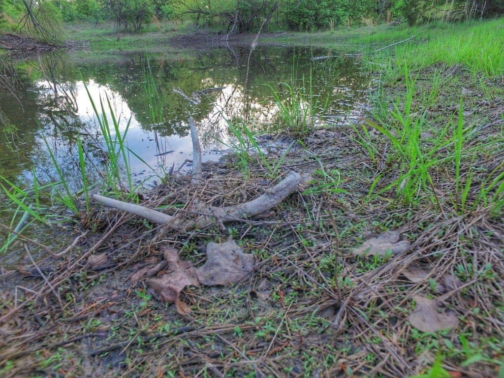 Overview of 25.32 acre farm in Montague County, Texas