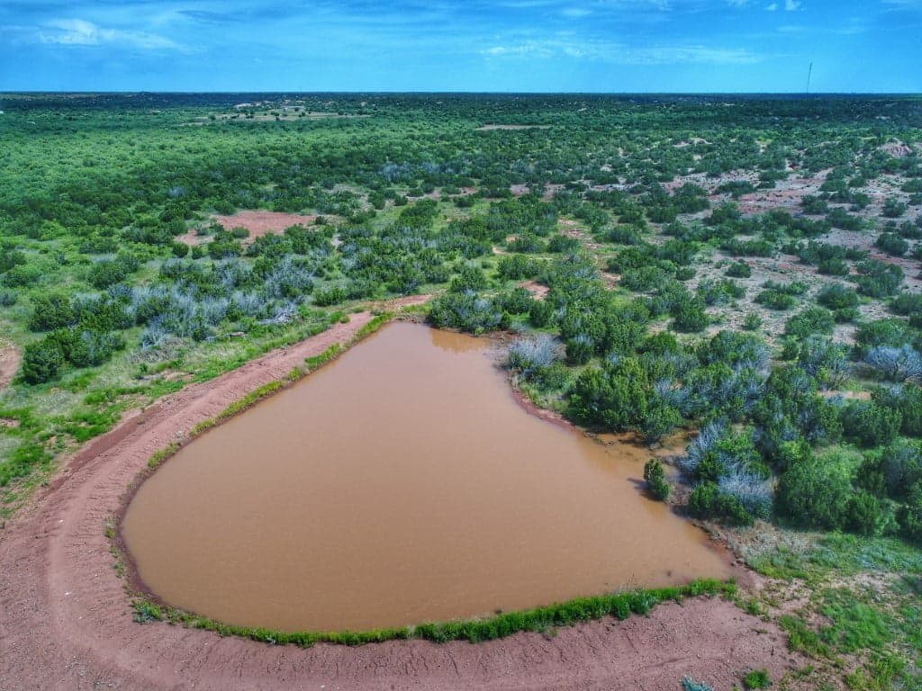 Overview of 358 acre hunting land in Knox County, Texas