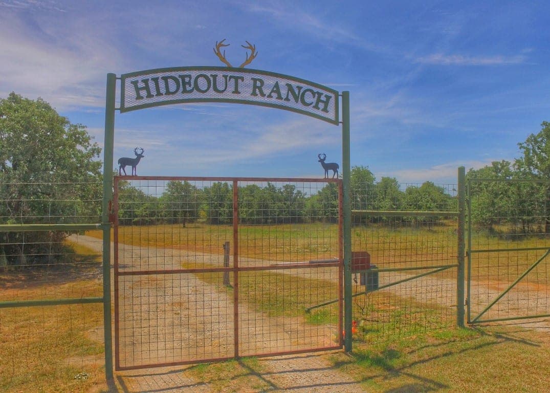 Overview of 558 acre hunting land in Jack County, Texas