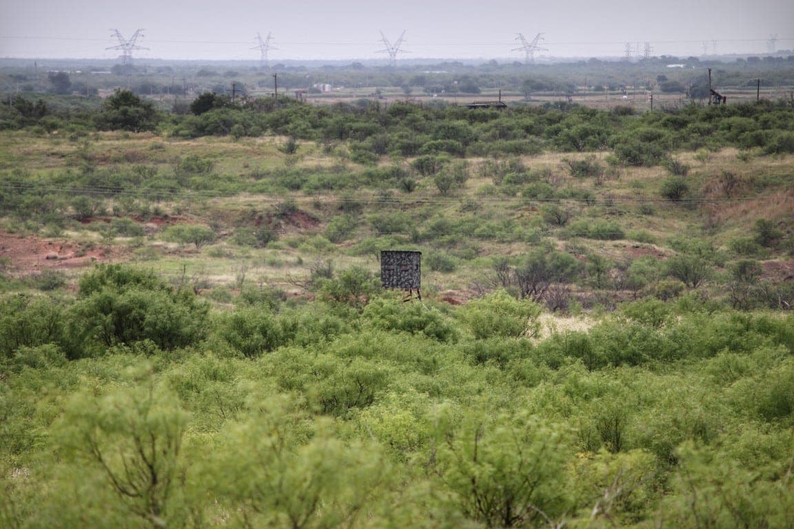 Overview of 178 acre hunting land in Wichita County, Texas
