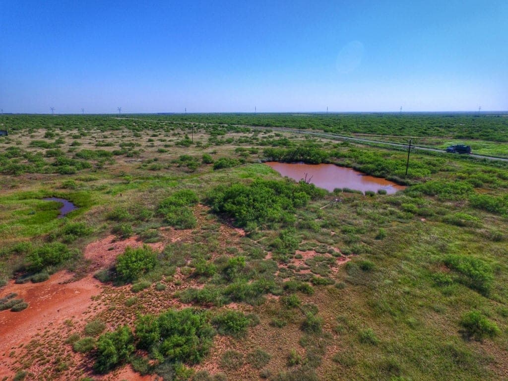 Overview of 285 acre hunting land in Wichita County, Texas