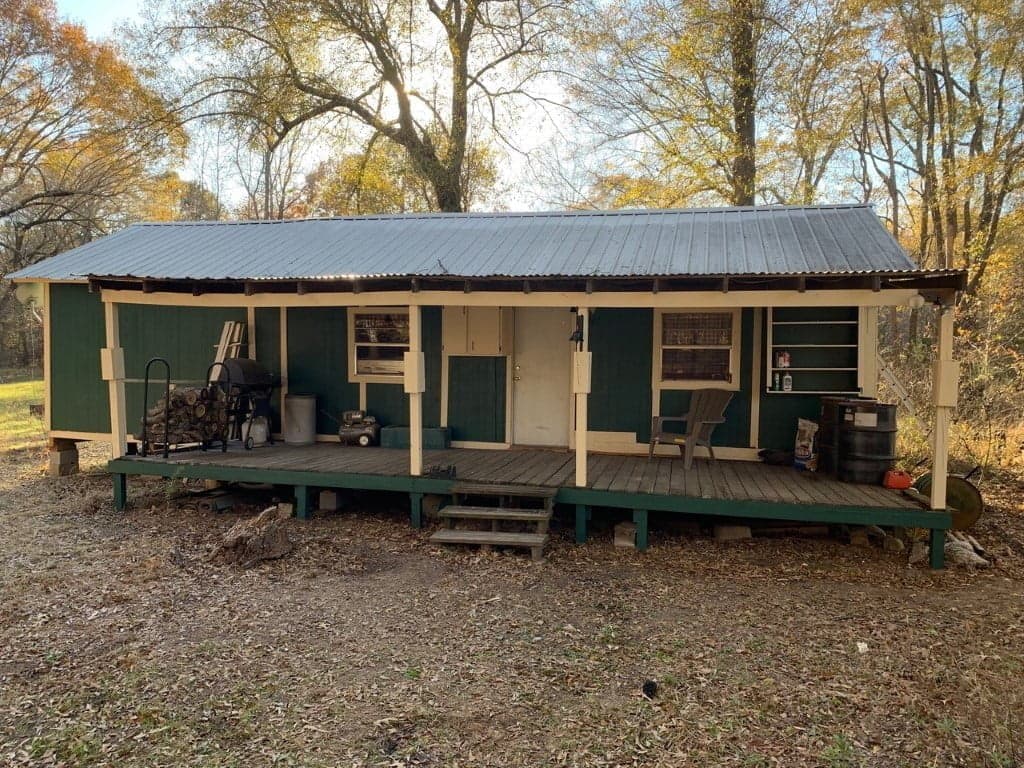 Overview of 42.26 acre ranch in Red River County, Texas