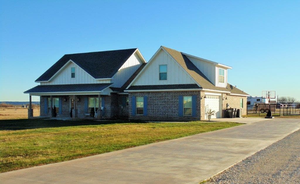 Overview of 4.17 acre ranch in Taylor County, Texas