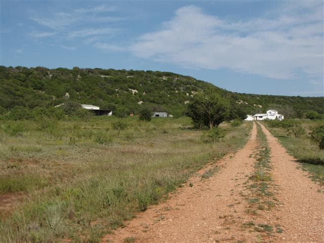 Overview of 1,500 acre ranch in Runnels County, Texas
