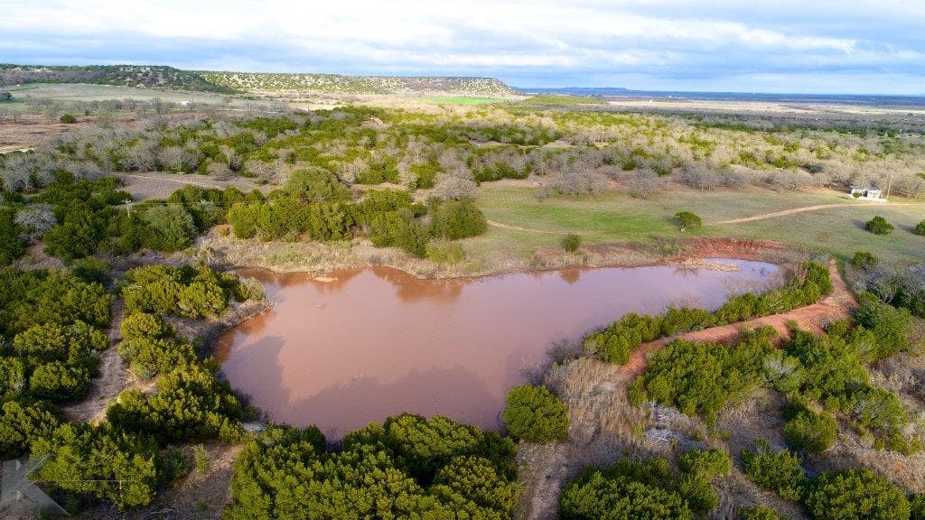 Overview of 120 acre hunting land in Taylor County, Texas