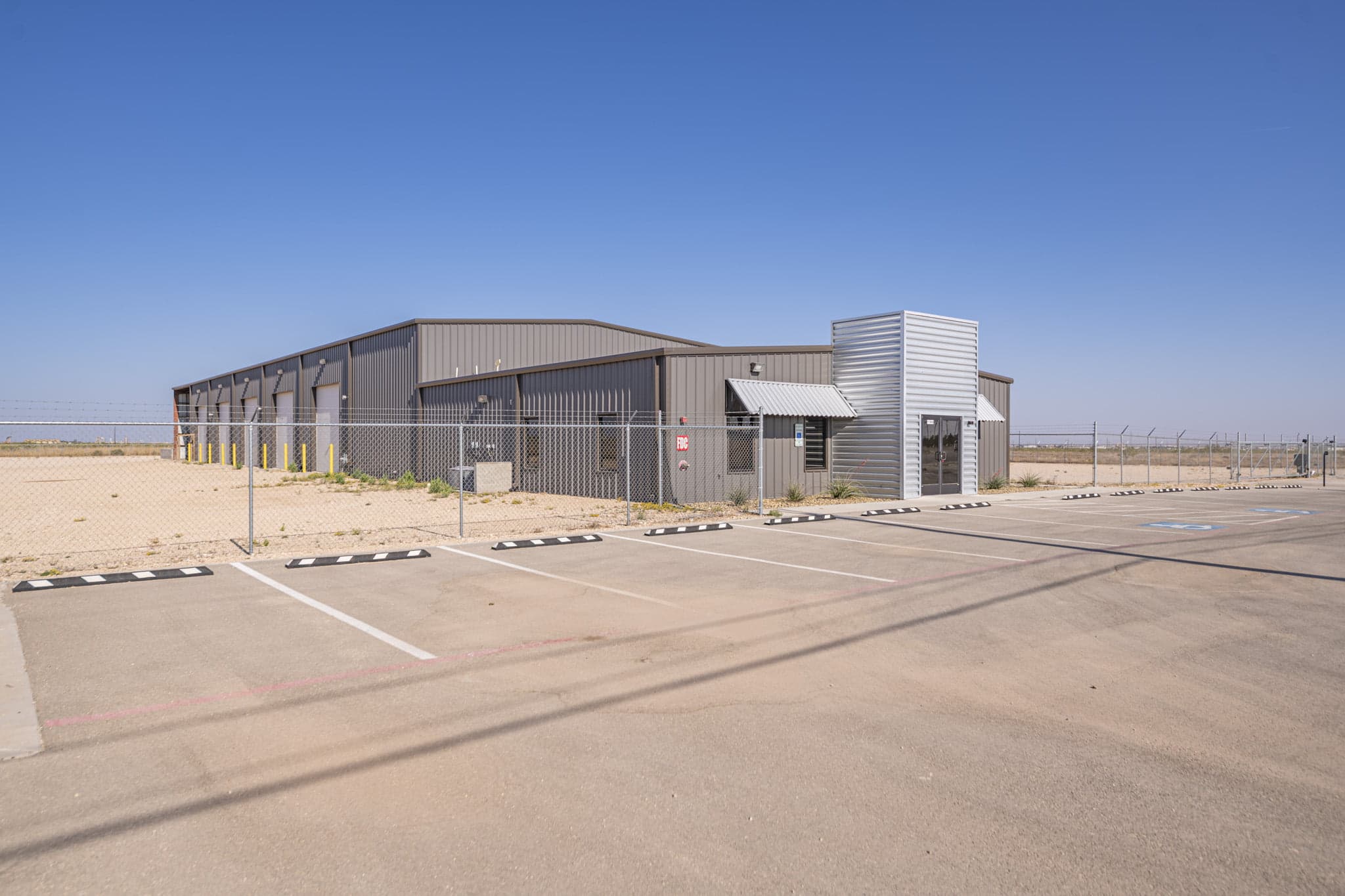 Overview of 5.4 acre ranch in Midland County, Texas