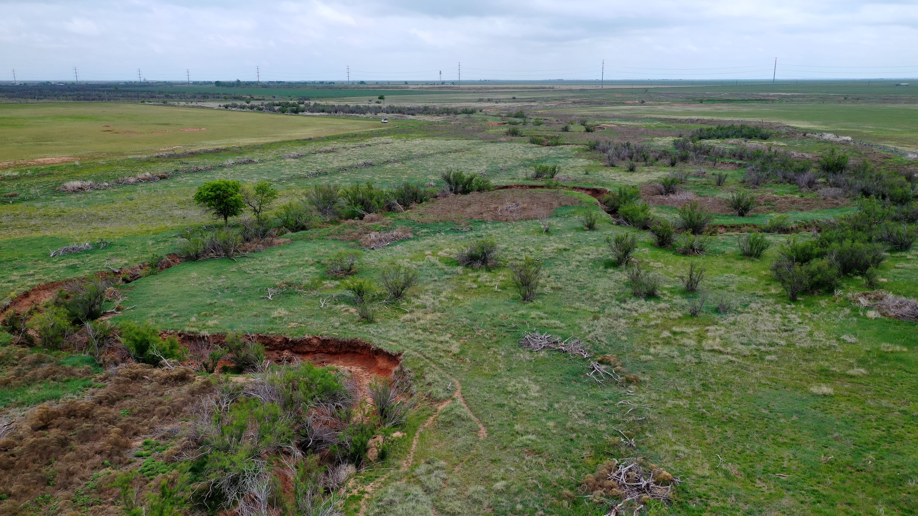 Overview of 399.99 acre farm in Foard County, Texas