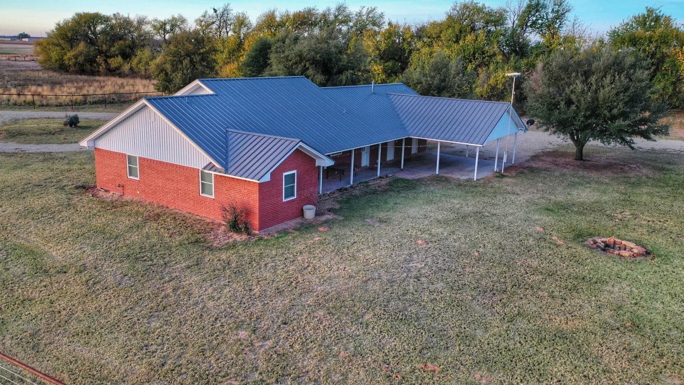 Overview of 160 acre ranch in Foard County, Texas