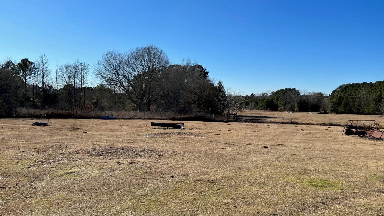 Overview of 17.03 acre ranch in Cass County, Texas