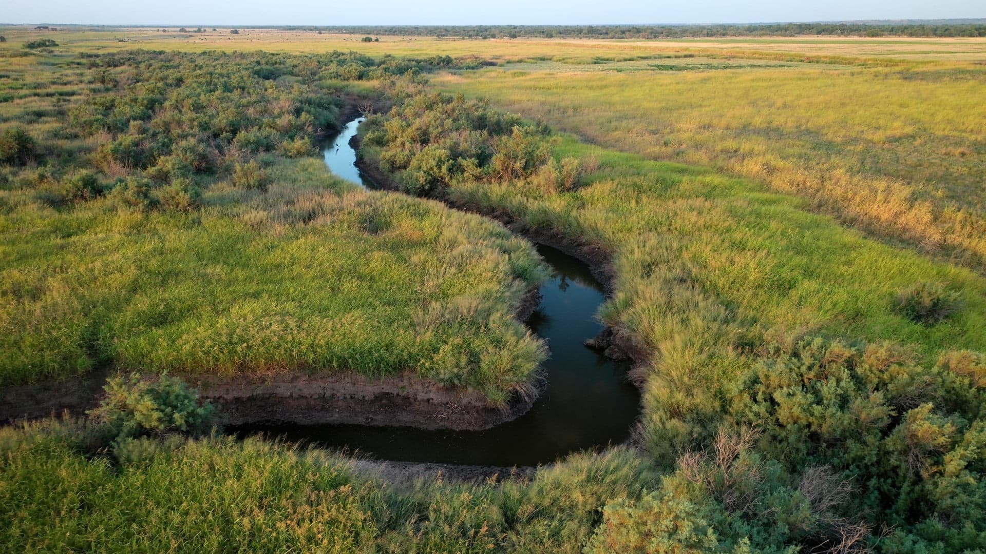 Overview of 160 acre farm in Tillman County, Oklahoma