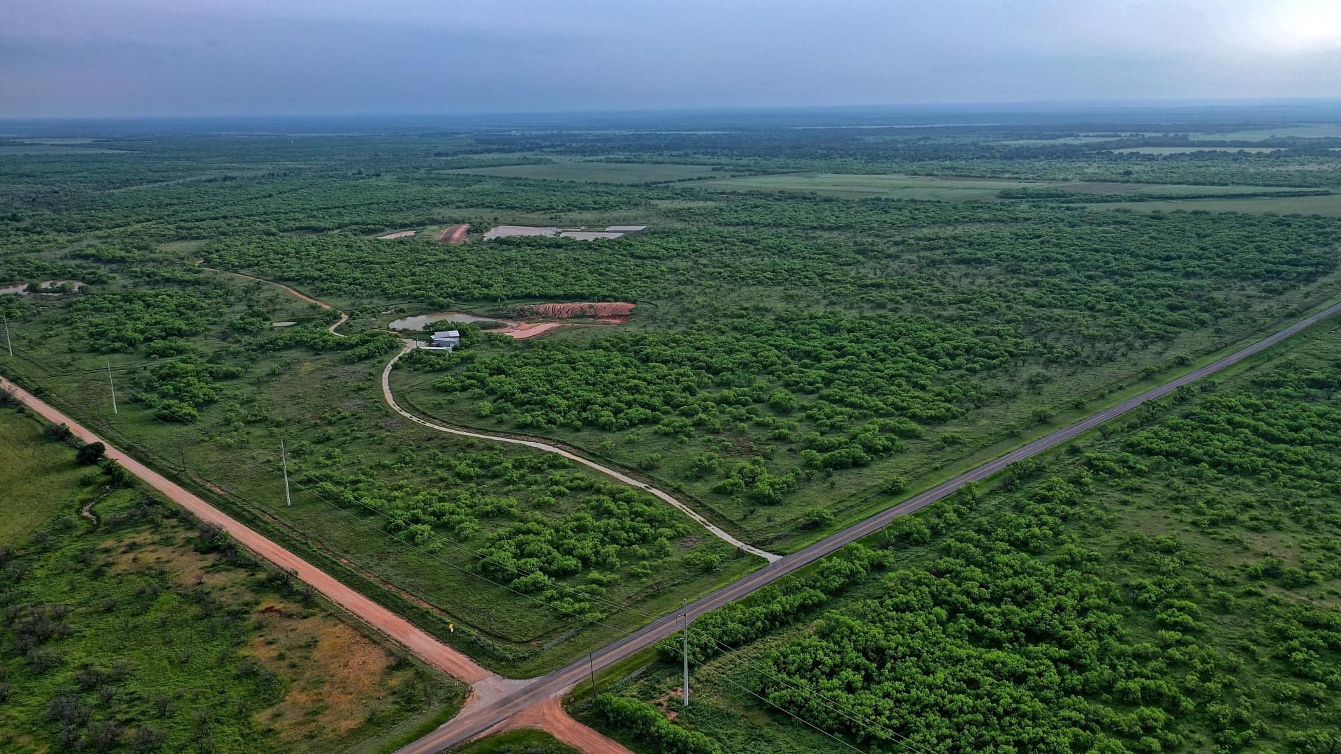 640 acre timberland in Baylor County, Texas