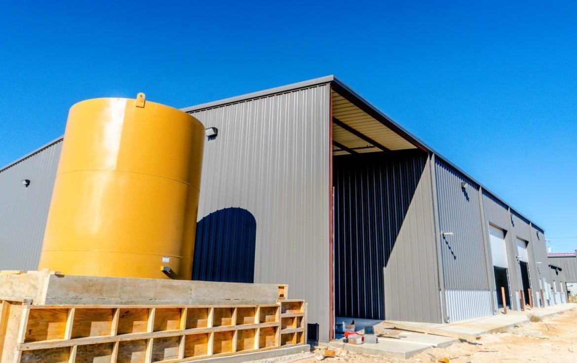 Midland Texas Industrial Building for Lease Permian Basin Facility