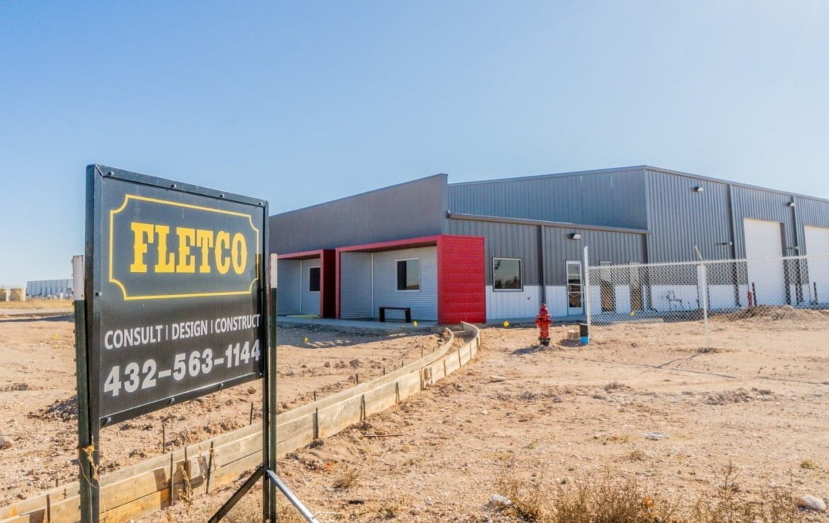 Midland Texas Industrial Building for Lease Permian Basin Facility